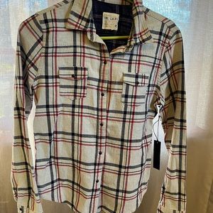 Joes jeans heavy plaid shirt called THeShirt